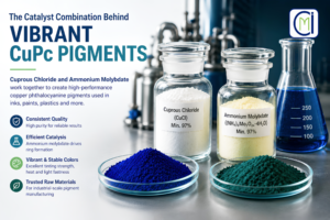 Cuprous Chloride & Ammonium Molybdate in CuPc Pigments