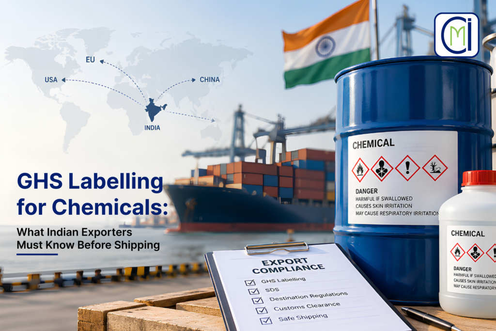 GHS Labelling for Chemicals: What Indian Exporters Must Know Before Shipping