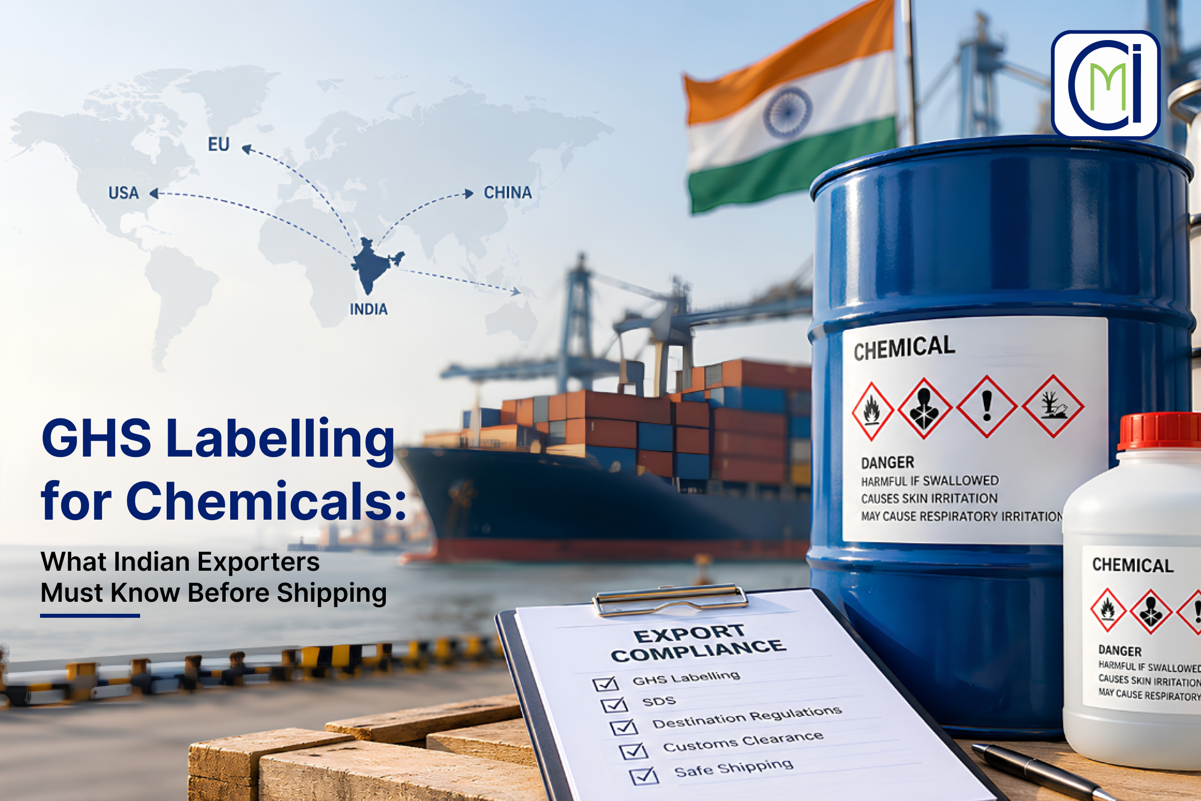 GHS labelling for Indian exporters