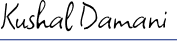Kushal Damani signature, Meghachem director